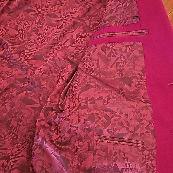 Versace Mens Sport Jacket Boyfriend Date Night Light Spring Cocktail Party Sz 52 - Picture 11 of 15